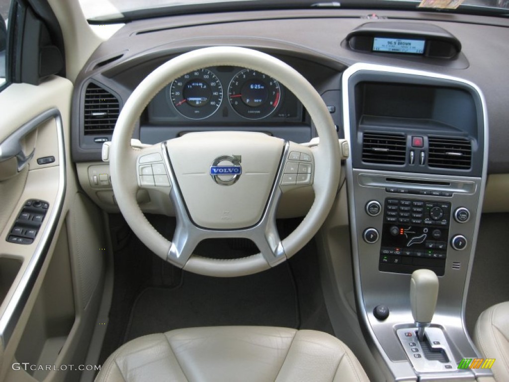 2011 Volvo XC60 3.2 AWD Sandstone Beige Dashboard Photo #68070423