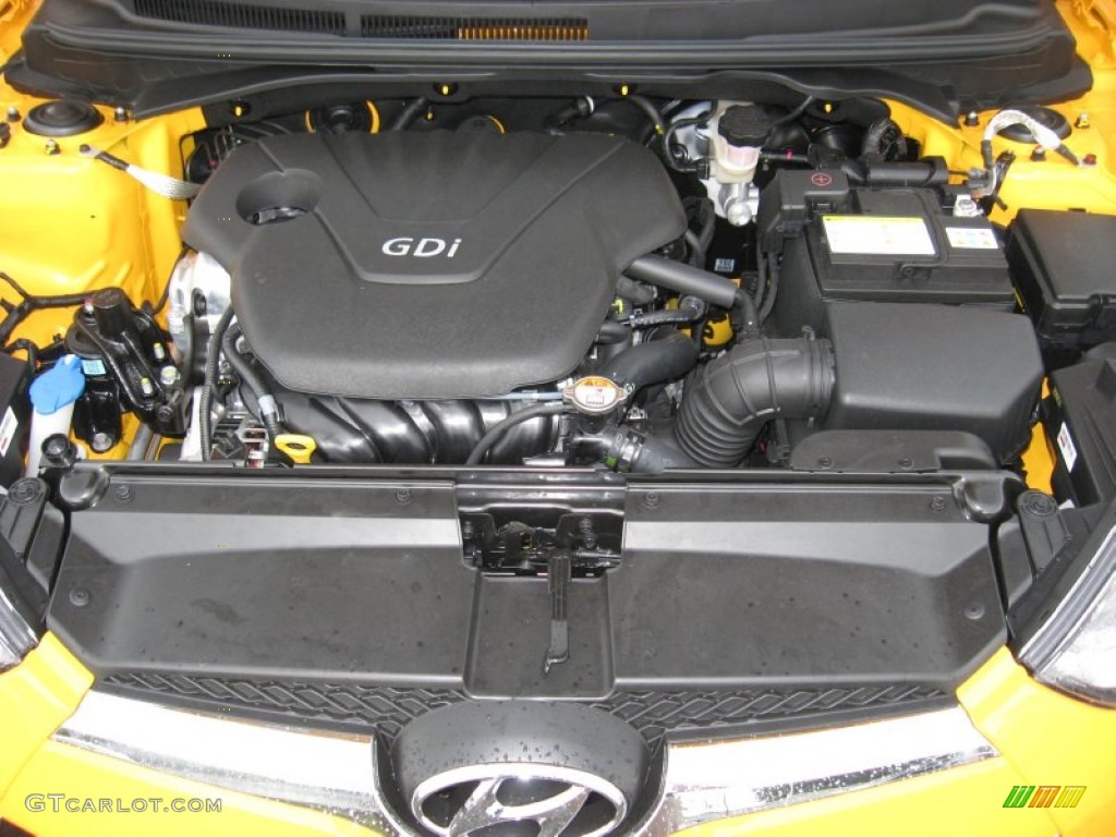 2013 Hyundai Veloster Standard Veloster Model 1.6 Liter DOHC 16-Valve Dual-CVVT 4 Cylinder Engine Photo #68070580