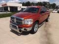 2008 Sunburst Orange Pearl Dodge Ram 1500 Lone Star Edition Quad Cab  photo #1