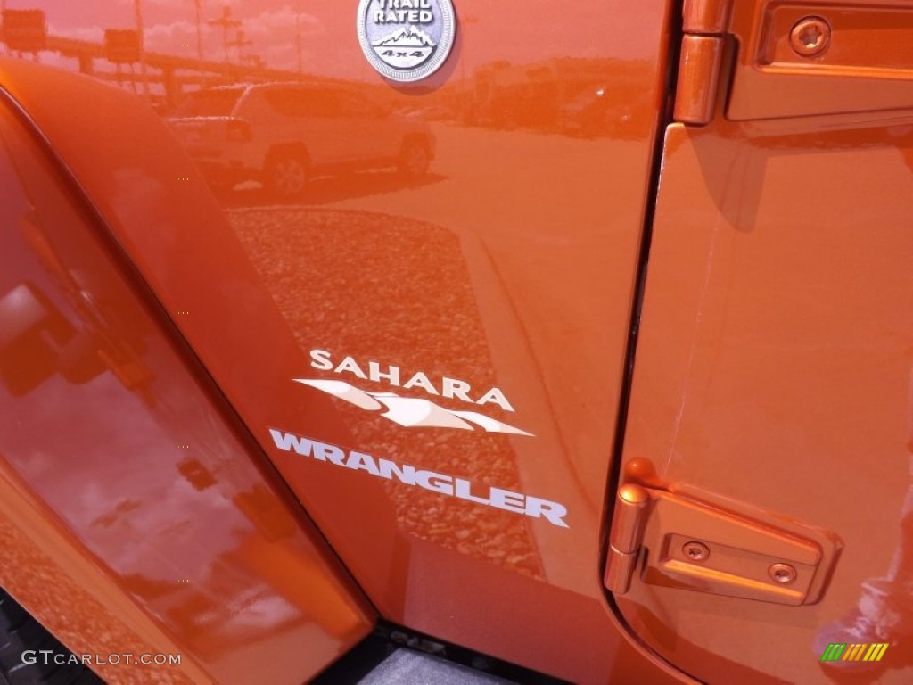 2010 Jeep Wrangler Sahara 4x4 Marks and Logos Photo #68072036