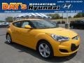 2013 26.2 Yellow Hyundai Veloster   photo #1