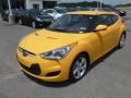 26.2 Yellow 2013 Hyundai Veloster Standard Veloster Model Exterior