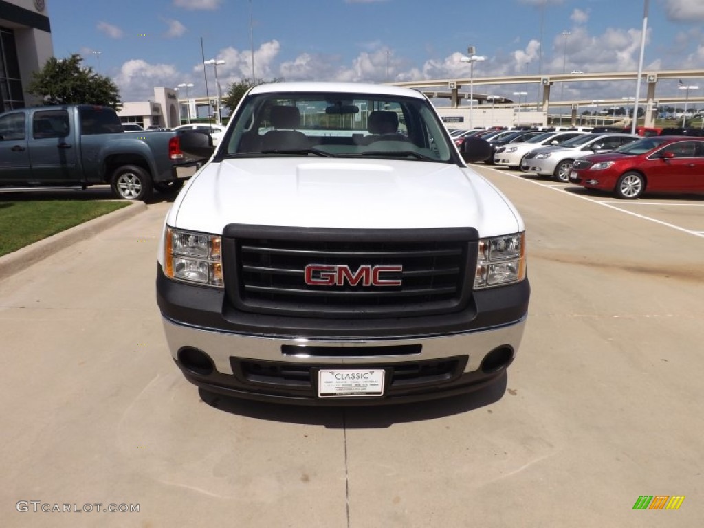 2013 Sierra 1500 Regular Cab - Summit White / Dark Titanium photo #8