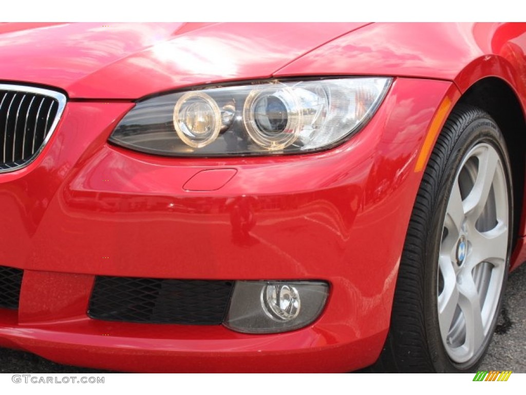 2009 3 Series 328xi Coupe - Crimson Red / Cream Beige Dakota Leather photo #29