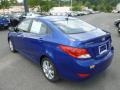 2013 Marathon Blue Hyundai Accent GLS 4 Door  photo #5