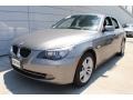 Space Grey Metallic 2009 BMW 5 Series 528xi Sedan