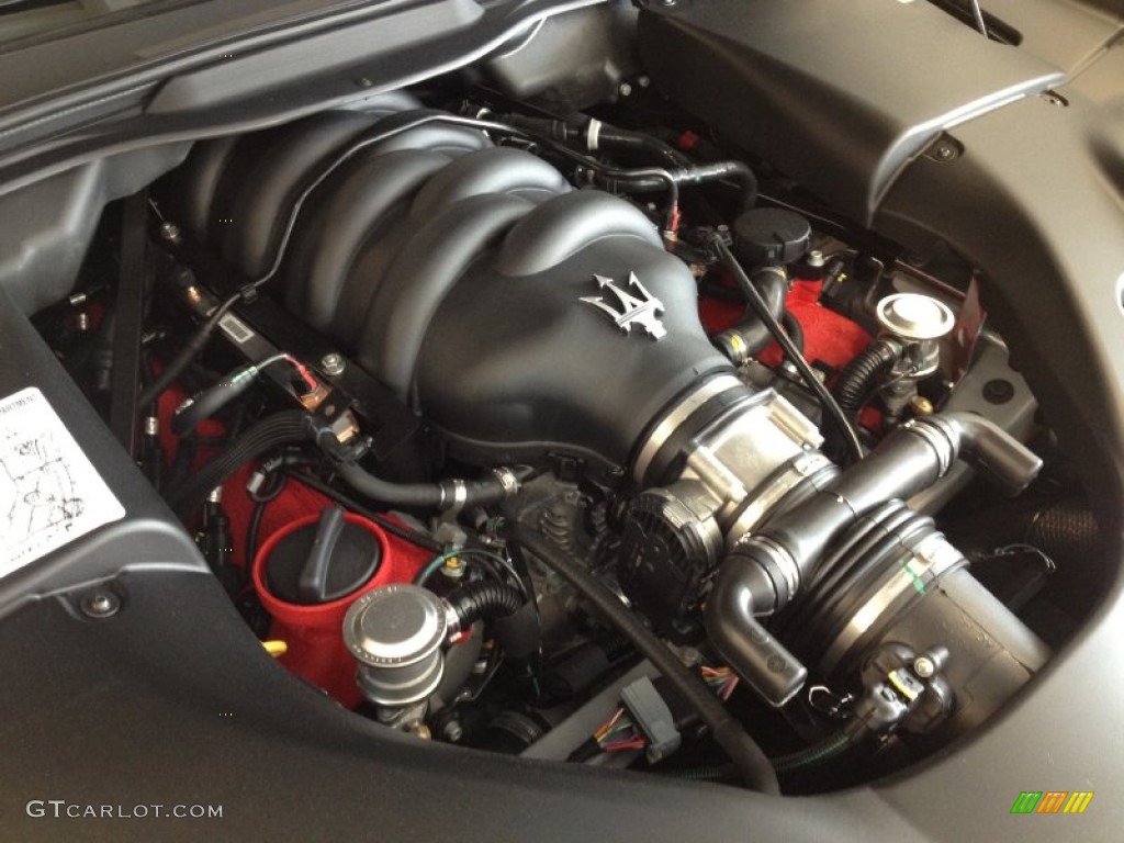 2012 Maserati GranTurismo Convertible GranCabrio 4.7 Liter DOHC 32-Valve VVT V8 Engine Photo #68074202