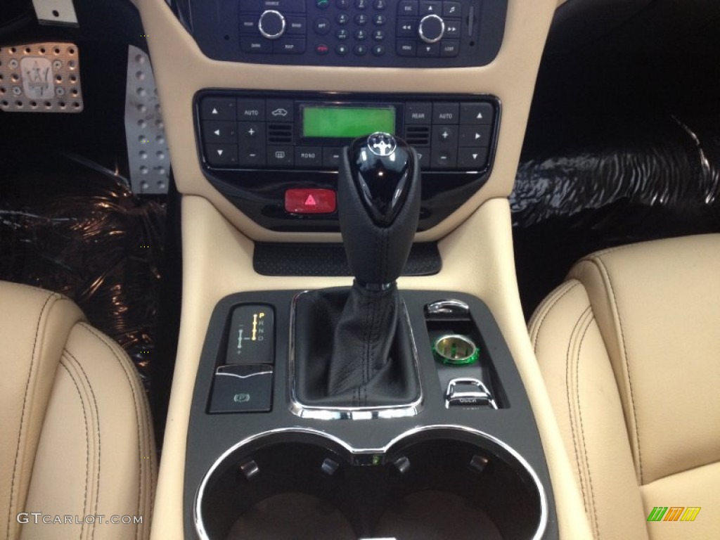 2012 Maserati GranTurismo Convertible GranCabrio 6 Speed ZF Paddle-Shift Automatic Transmission Photo #68074307