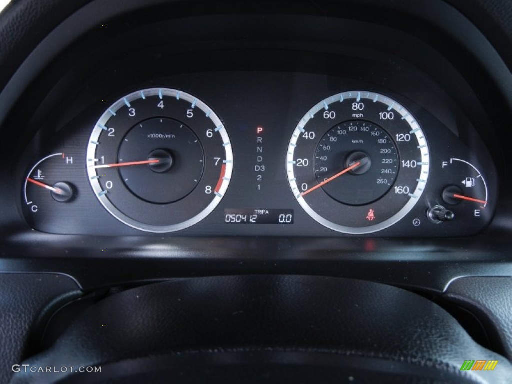 2009 Honda Accord EX-L Sedan Gauges Photo #68074532