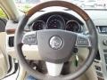 Cashmere/Cocoa 2012 Cadillac CTS 3.0 Sedan Steering Wheel