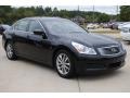 Black Obsidian 2009 Infiniti G 37 Sedan Exterior