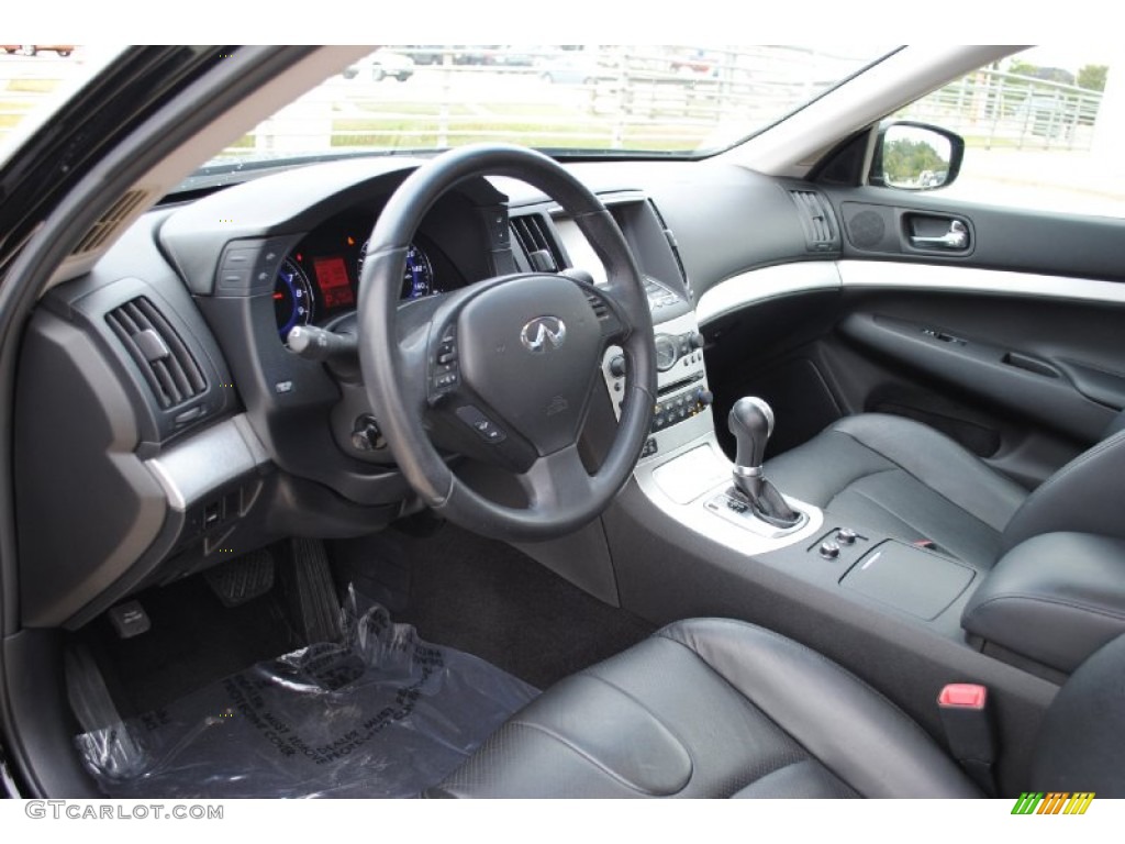 Graphite Interior 2009 Infiniti G 37 Sedan Photo #68074802