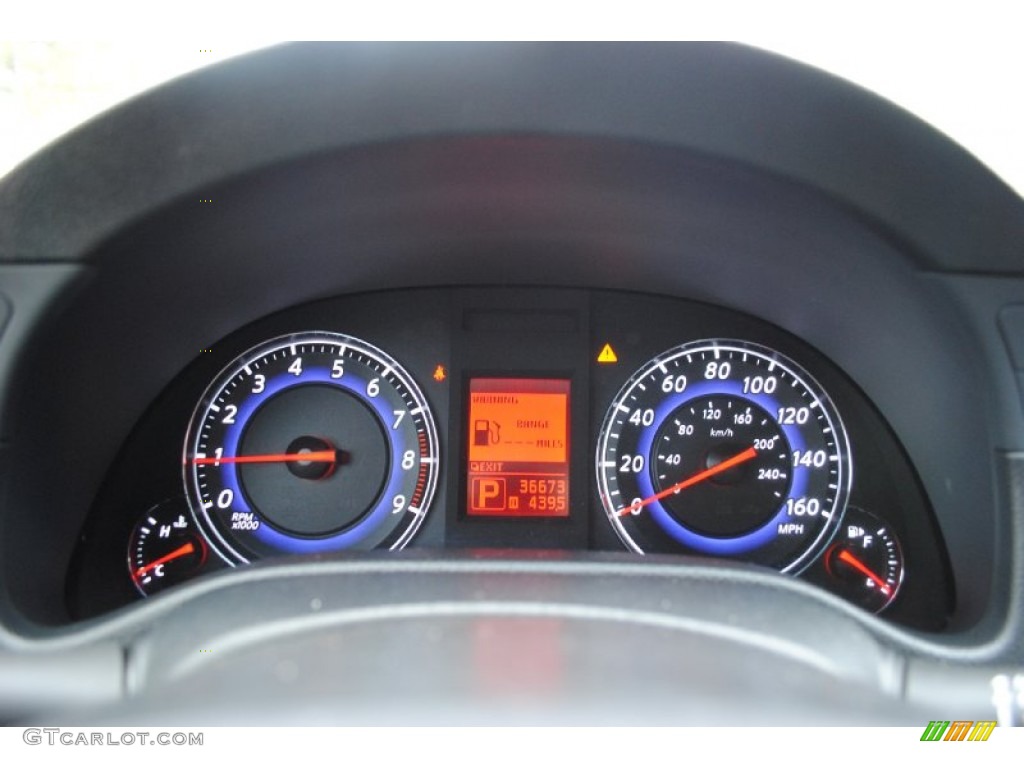 2009 Infiniti G 37 Sedan Gauges Photo #68074849