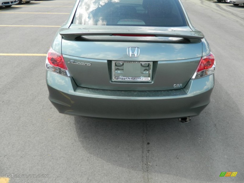 2008 Accord EX-L Sedan - Mystic Green Metallic / Black photo #4