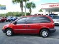 2004 Inferno Red Crystal Pearl Dodge Caravan SE  photo #2