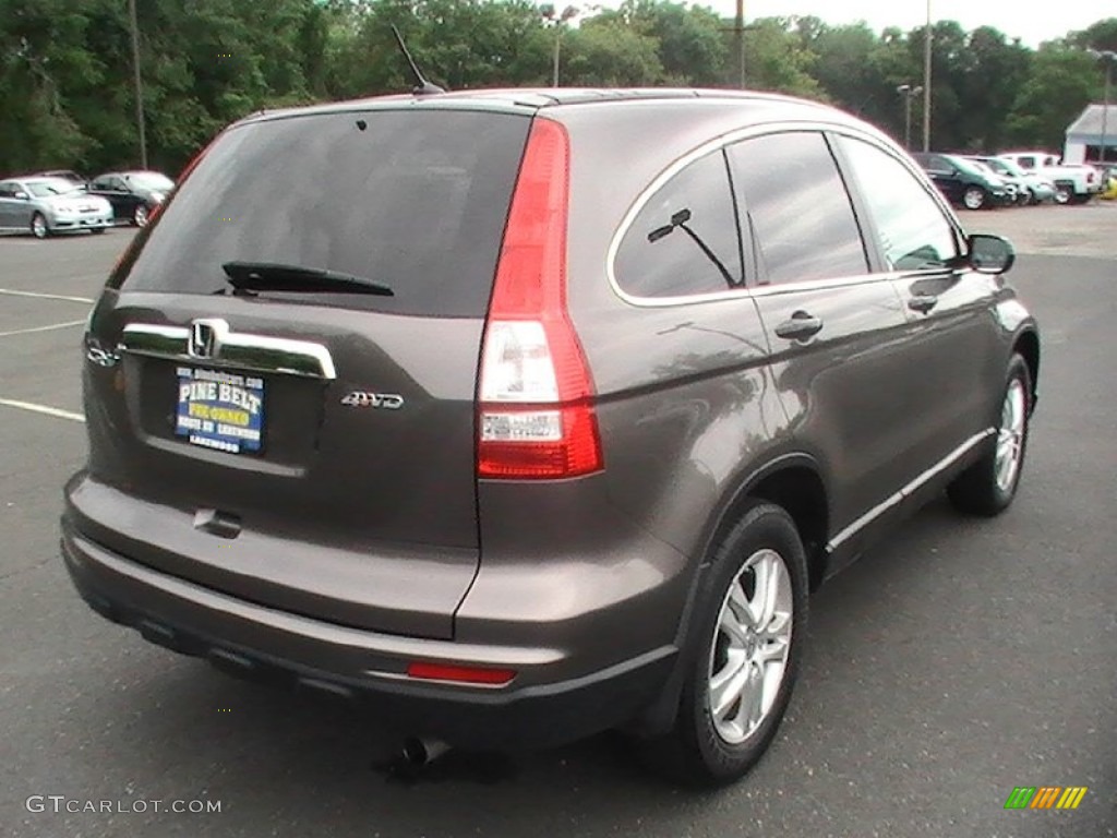 2010 CR-V EX AWD - Urban Titanium Metallic / Black photo #4