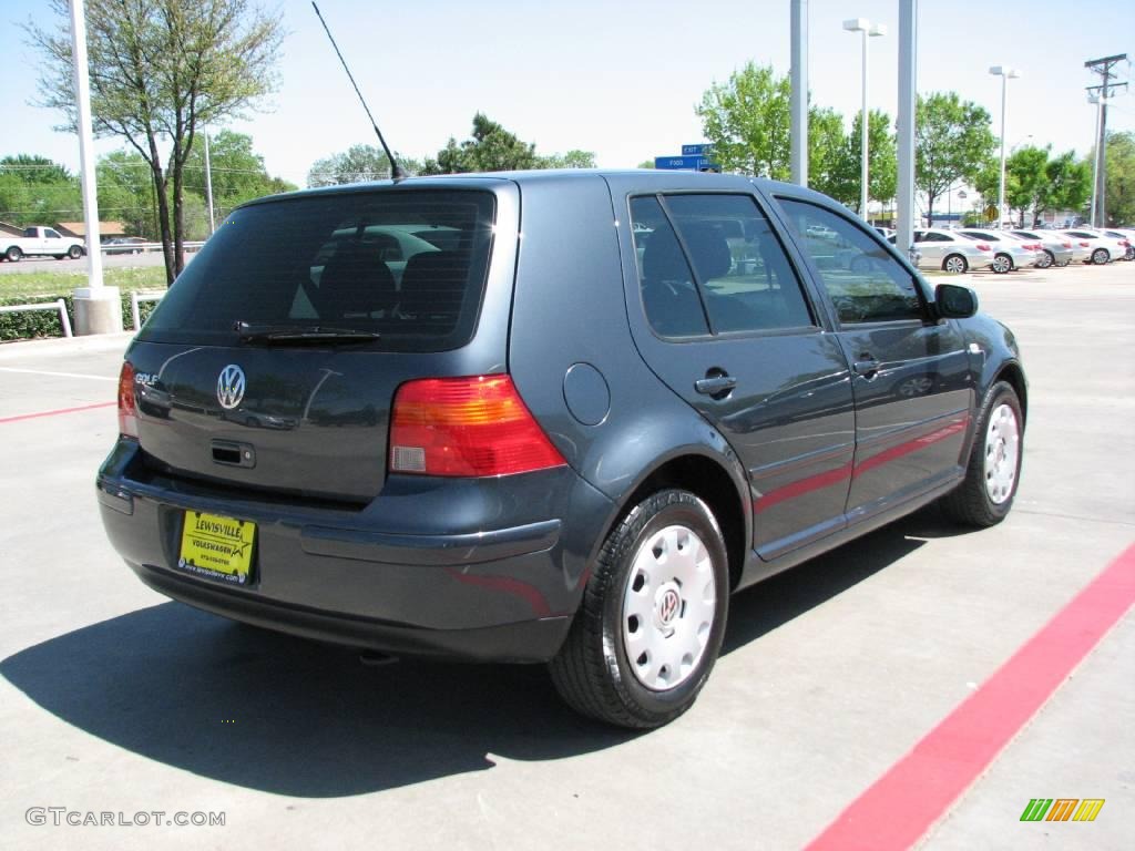 2006 Golf GL 4 Door - Blue Anthracite Metallic / Black photo #5
