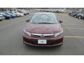 Crimson Pearl - Civic LX Sedan Photo No. 8