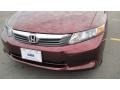 Crimson Pearl - Civic LX Sedan Photo No. 9