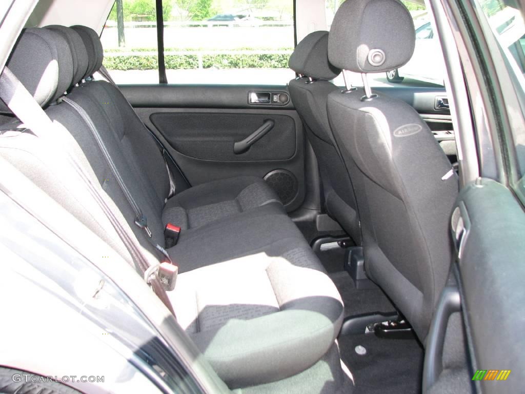 2006 Golf GL 4 Door - Blue Anthracite Metallic / Black photo #11