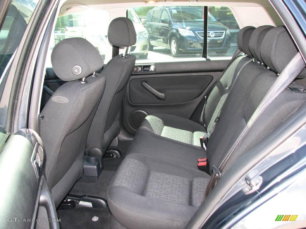 2006 Golf GL 4 Door - Blue Anthracite Metallic / Black photo #12