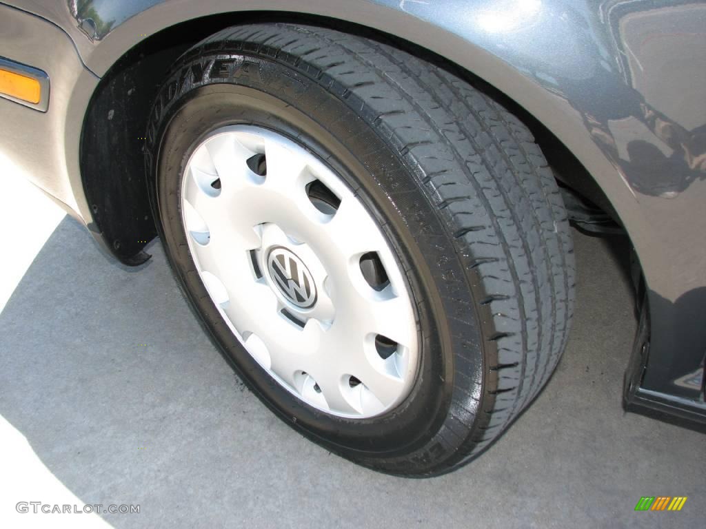 2006 Golf GL 4 Door - Blue Anthracite Metallic / Black photo #16