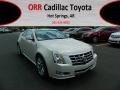 2013 White Diamond Tricoat Cadillac CTS Coupe  photo #1