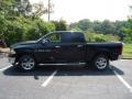 2012 Black Dodge Ram 1500 Laramie Crew Cab 4x4  photo #4