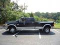 2012 Black Dodge Ram 3500 HD Laramie Crew Cab 4x4 Dually  photo #4