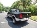 2012 Black Dodge Ram 3500 HD Laramie Crew Cab 4x4 Dually  photo #5