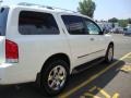 Blizzard White - Armada Platinum 4WD Photo No. 9