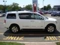 Blizzard White - Armada Platinum 4WD Photo No. 10