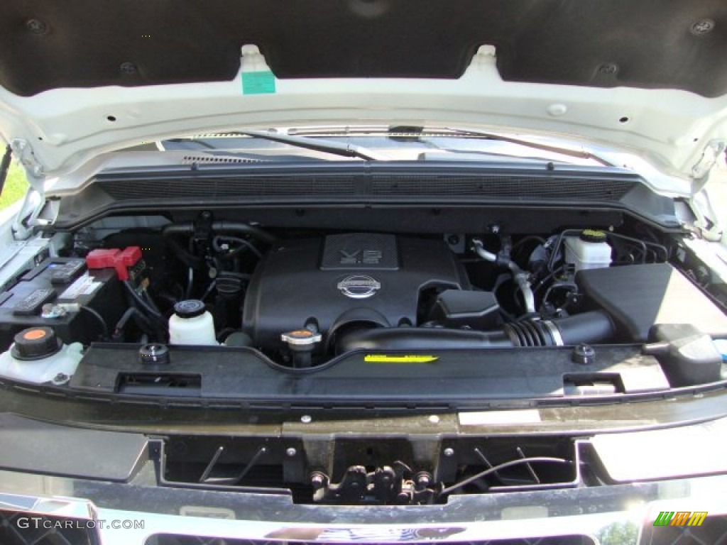 2011 Nissan Armada Platinum 4WD Engine Photos