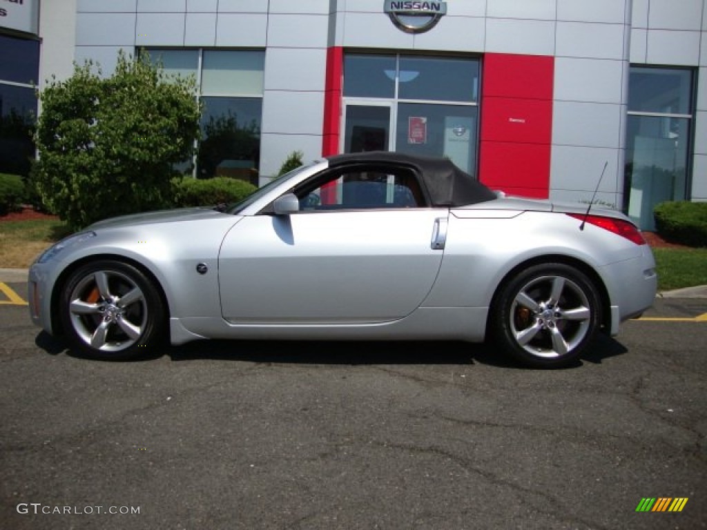 Silver Alloy Metallic 2007 Nissan 350Z Grand Touring Roadster Exterior Photo #68081705