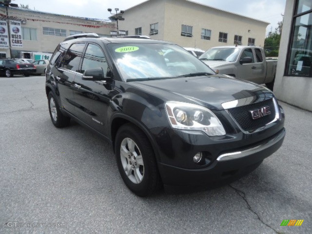 2007 Acadia SLT AWD - Carbon Metallic / Titanium photo #4