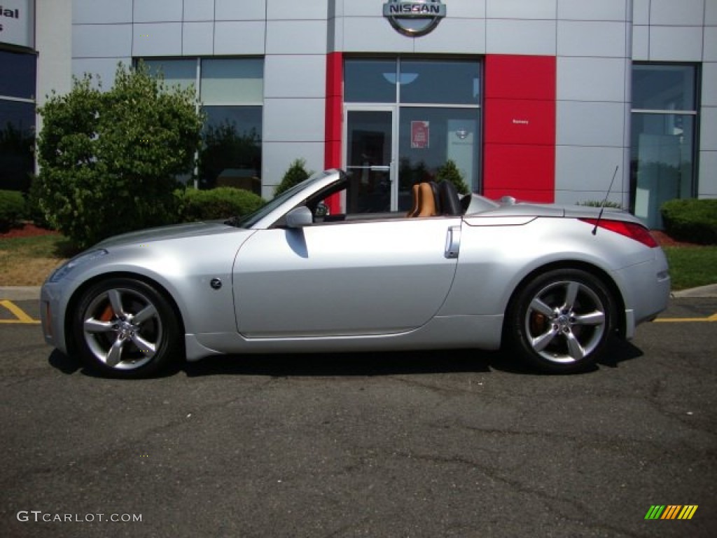 Silver Alloy Metallic 2007 Nissan 350Z Grand Touring Roadster Exterior Photo #68081774