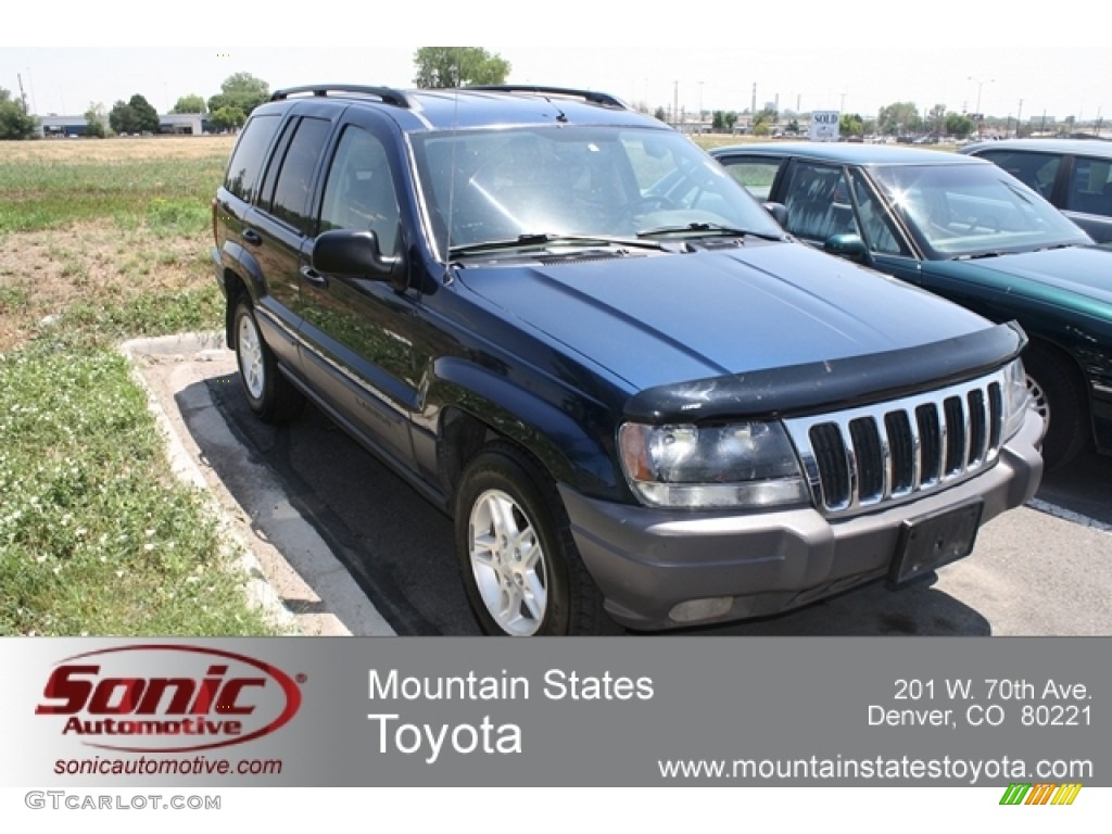 2003 Grand Cherokee Laredo 4x4 - Patriot Blue Pearl / Dark Slate Gray photo #1