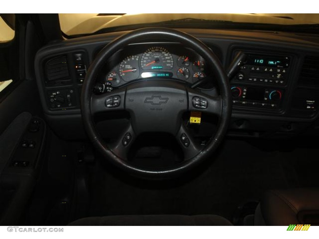 2003 Silverado 2500HD LS Extended Cab 4x4 - Light Pewter Metallic / Dark Charcoal photo #10