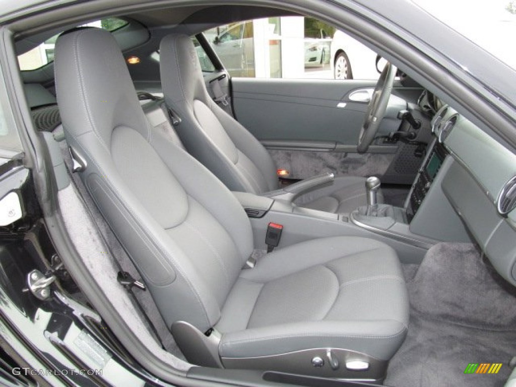 Black Interior 2010 Porsche Cayman S Photo #68085065