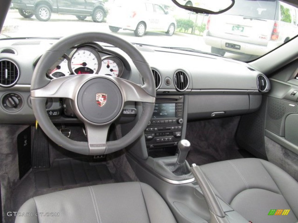 2010 Porsche Cayman S Black Dashboard Photo #68085070