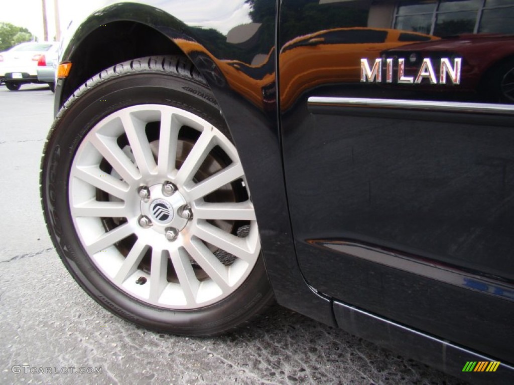 2008 Milan V6 Premier - Dark Blue Metallic / Dark Charcoal/Light Stone photo #34