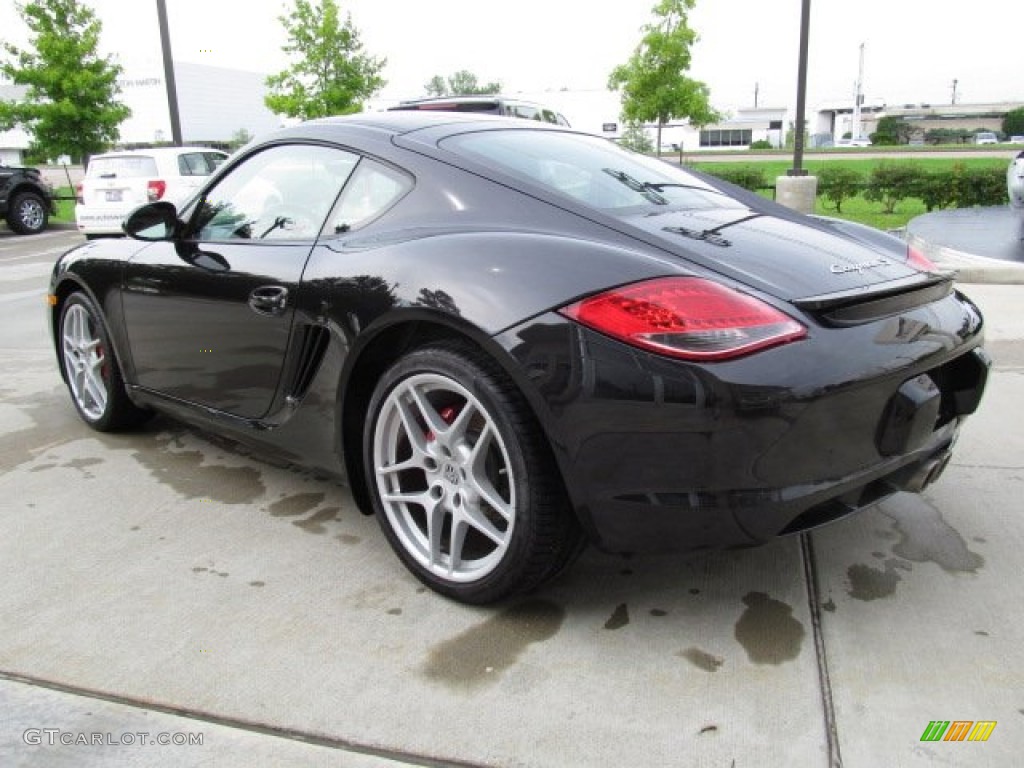 2010 Cayman S - Black / Black photo #8