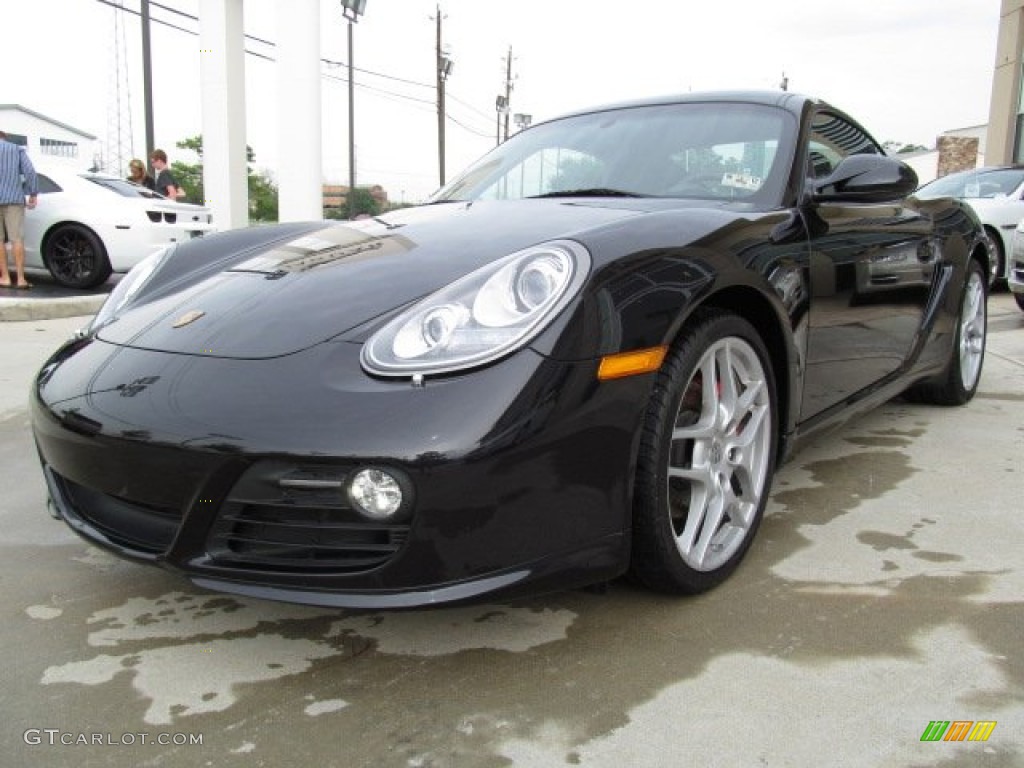 2010 Cayman S - Black / Black photo #9