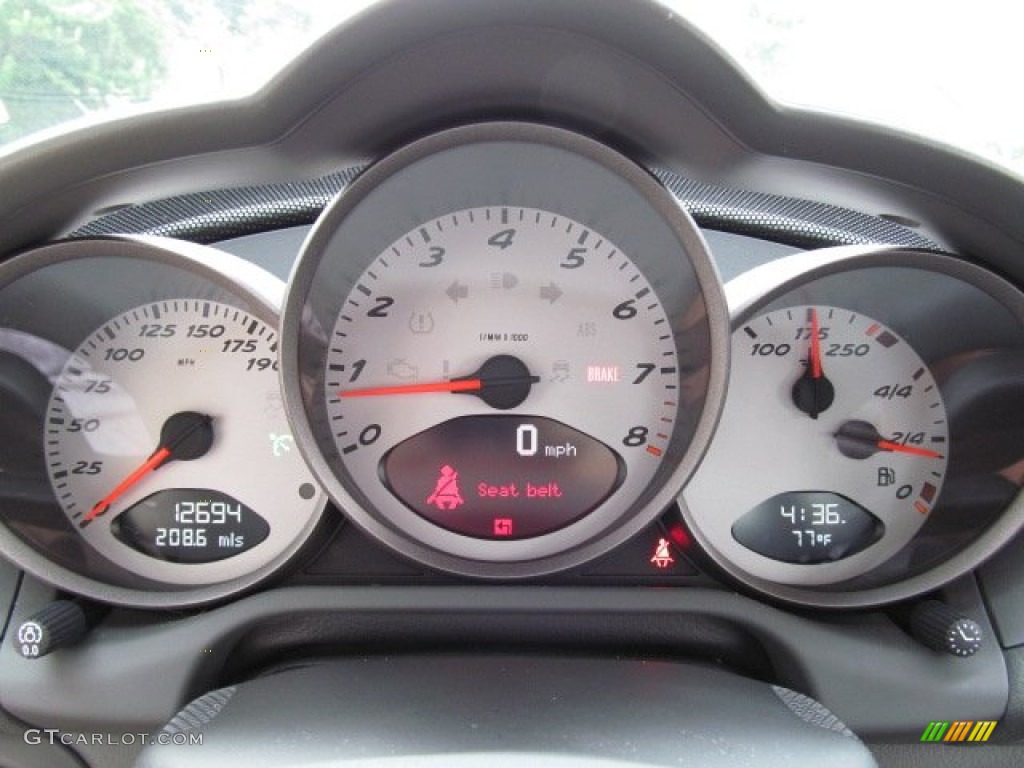 2010 Porsche Cayman S Gauges Photo #68085170