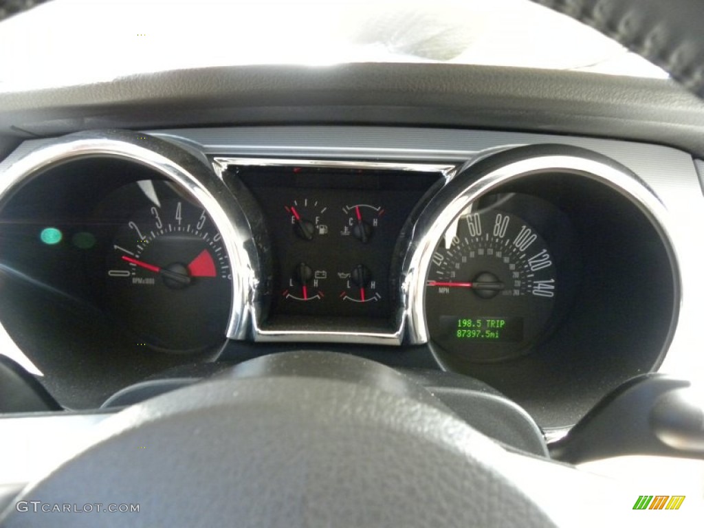 2006 Ford Mustang GT Premium Coupe Gauges Photo #68085647