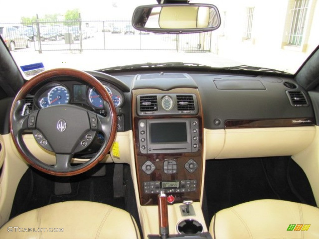 2006 Maserati Quattroporte Executive GT Beige Dashboard Photo #68085655