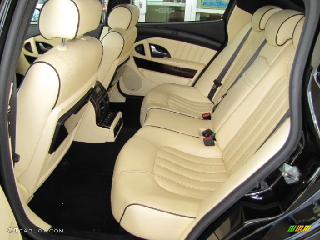 2006 Maserati Quattroporte Executive GT Rear Seat Photo #68085659