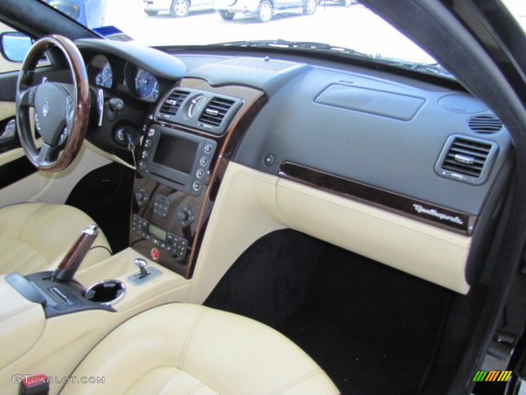 2006 Maserati Quattroporte Executive GT Beige Dashboard Photo #68085719