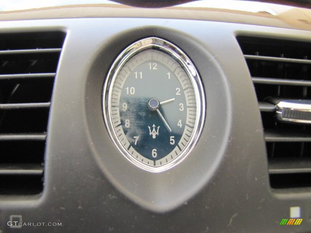 2006 Maserati Quattroporte Executive GT Clock Photo #68085860