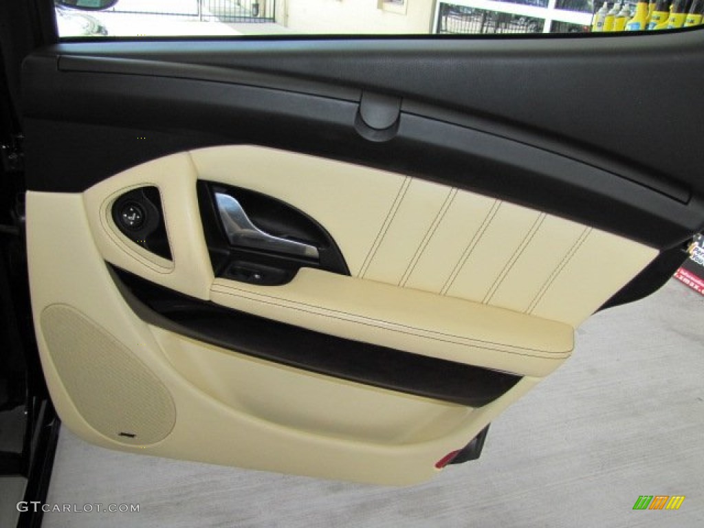 2006 Maserati Quattroporte Executive GT Beige Door Panel Photo #68085920
